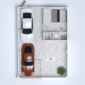 planos casa bricolaje cuarto de baño garaje exterior 3d