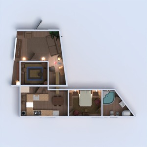 progetti appartamento casa veranda arredamento decorazioni 3d