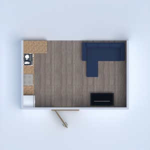 floorplans przechowywanie mieszkanie typu studio 3d