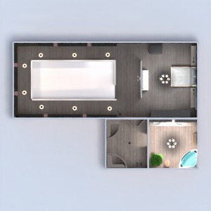 planos apartamento muebles decoración cuarto de baño dormitorio salón cocina despacho iluminación hogar arquitectura trastero estudio descansillo 3d