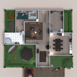 floorplans dom architektura 3d