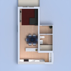 floorplans 公寓 露台 家具 装饰 浴室 厨房 照明 景观 家电 餐厅 结构 单间公寓 玄关 3d