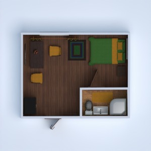 floorplans appartement décoration diy chambre à coucher 3d