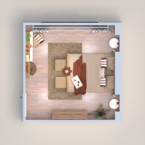 floorplans 公寓 独栋别墅 家具 卧室 改造 3d