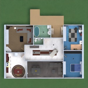 floorplans mieszkanie dom taras meble wystrój wnętrz łazienka sypialnia pokój dzienny kuchnia na zewnątrz pokój diecięcy oświetlenie gospodarstwo domowe jadalnia architektura przechowywanie mieszkanie typu studio wejście 3d