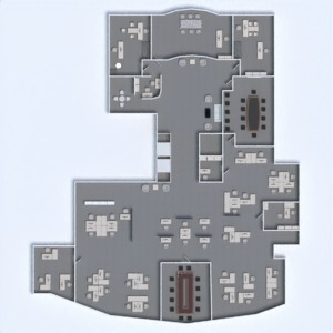 floorplans escritório 3d