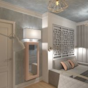 planos apartamento muebles decoración dormitorio salón despacho 3d
