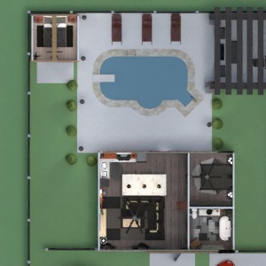 floorplans haus badezimmer schlafzimmer wohnzimmer küche outdoor 3d