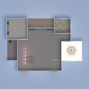 floorplans 独栋别墅 露台 家具 浴室 卧室 3d