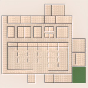 floorplans escritório utensílios domésticos 3d