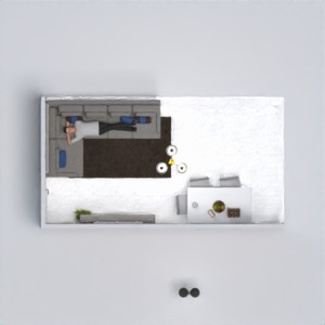 planos descansillo salón decoración cuarto de baño cocina 3d