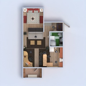 floorplans 公寓 家具 装饰 diy 浴室 卧室 客厅 厨房 办公室 照明 改造 储物室 单间公寓 玄关 3d