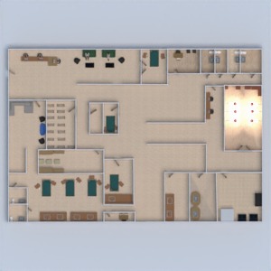 floorplans mobílias garagem quarto infantil 3d