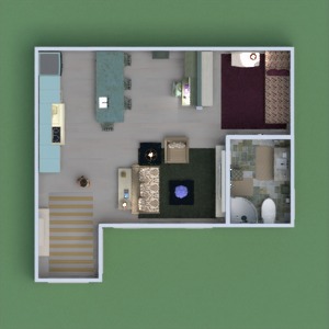 floorplans appartement meubles 3d