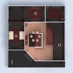 floorplans dom taras meble wystrój wnętrz łazienka sypialnia garaż kuchnia pokój diecięcy oświetlenie jadalnia architektura przechowywanie 3d