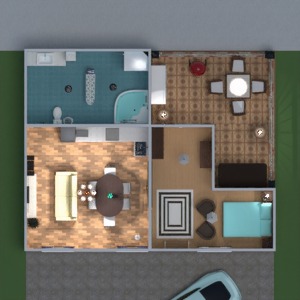 floorplans butas namas terasa baldai dekoras pasidaryk pats vonia miegamasis svetainė virtuvė eksterjeras apšvietimas kraštovaizdis namų apyvoka valgomasis аrchitektūra studija 3d