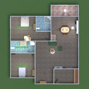 floorplans 装饰 diy 浴室 3d