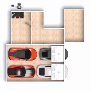 floorplans mieszkanie garaż 3d