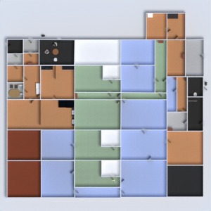 floorplans apartment furniture bathroom garage kids room 3d