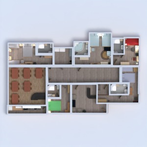floorplans mobílias quarto reforma sala de jantar arquitetura 3d