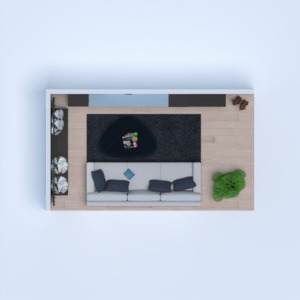 planos apartamento casa muebles decoración salón 3d