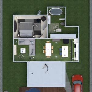floorplans maison salle de bains 3d