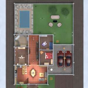 floorplans maison décoration salle de bains chambre à coucher salon garage cuisine extérieur chambre d'enfant salle à manger 3d