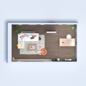 floorplans appartement salon bureau eclairage studio 3d
