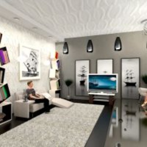 floorplans meubles décoration diy salon eclairage espace de rangement 3d