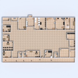 floorplans maison meubles bureau rénovation café 3d