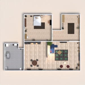 floorplans house furniture bedroom living room kitchen 3d