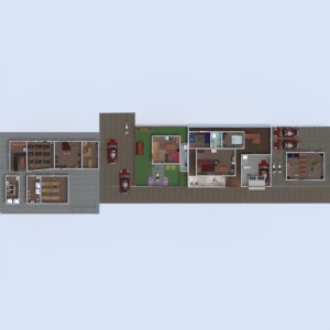 floorplans área externa 3d