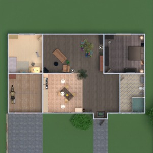 floorplans butas namas miegamasis svetainė vaikų kambarys kraštovaizdis namų apyvoka valgomasis аrchitektūra 3d