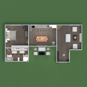 floorplans 公寓 家具 装饰 浴室 卧室 客厅 厨房 户外 照明 玄关 3d