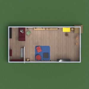 floorplans wystrój wnętrz oświetlenie krajobraz mieszkanie typu studio wejście 3d
