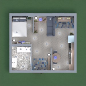 floorplans wohnung badezimmer schlafzimmer wohnzimmer küche 3d