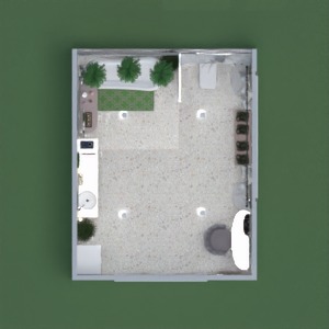 floorplans 独栋别墅 家具 装饰 浴室 3d