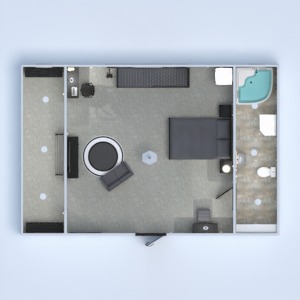 floorplans 独栋别墅 装饰 卧室 改造 3d