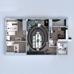 floorplans appartement meubles diy salle de bains chambre à coucher salon garage cuisine extérieur chambre d'enfant rénovation maison espace de rangement studio entrée 3d