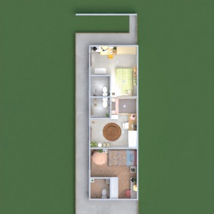 planos apartamento casa decoración cafetería arquitectura 3d