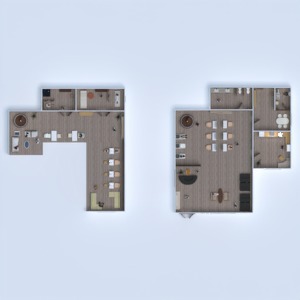 floorplans wystrój wnętrz architektura mieszkanie typu studio 3d