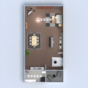 floorplans apartment bathroom bedroom living room kitchen 3d