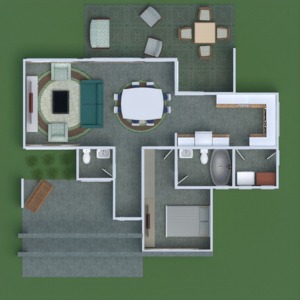 floorplans namas baldai pasidaryk pats miegamasis garažas virtuvė kavinė valgomasis аrchitektūra 3d