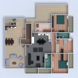 floorplans 公寓 独栋别墅 装饰 景观 3d