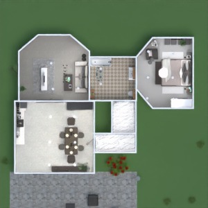 floorplans dom łazienka sypialnia pokój dzienny pokój diecięcy 3d