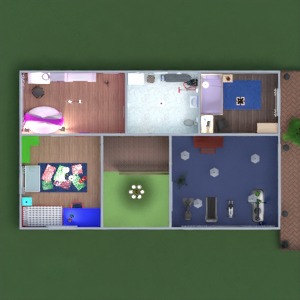 planos apartamento casa terraza muebles decoración bricolaje cuarto de baño dormitorio 3d