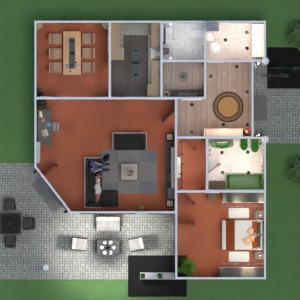 floorplans mieszkanie dom taras meble wystrój wnętrz łazienka sypialnia pokój dzienny kuchnia na zewnątrz oświetlenie jadalnia architektura wejście 3d
