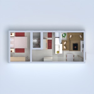 floorplans 独栋别墅 装饰 diy 客厅 厨房 3d