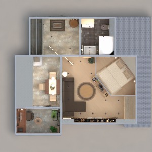 floorplans appartement meubles décoration diy salle de bains chambre à coucher salon cuisine bureau eclairage rénovation maison espace de rangement studio entrée 3d