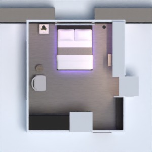 floorplans apartment house furniture bedroom lighting 3d